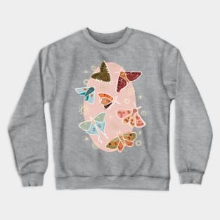 Moths in Moonlight Crewneck Sweatshirt